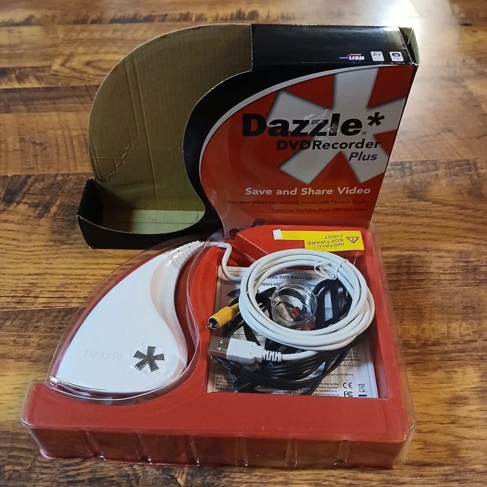 Pinnacle Dazzle DVD Recorder HD Capture Video From Devices Mobile Web‎ PC